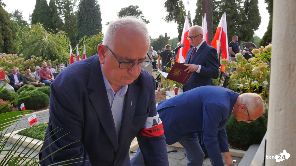 Konecki Wrzesień 2024. Uroczystość pod Pomnikiem Partyzantów [wideo, zdjęcia]