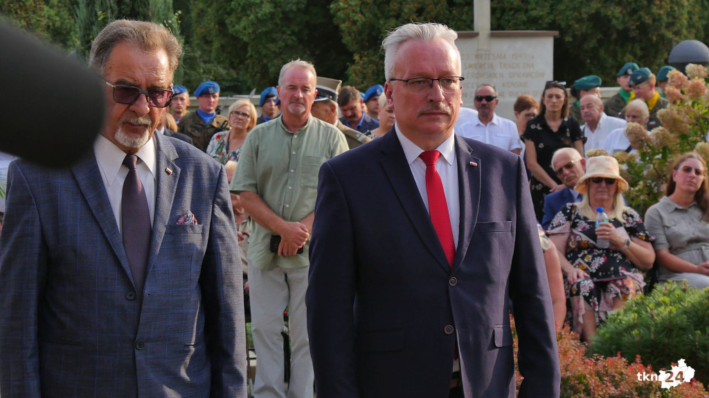 Konecki Wrzesień 2024. Uroczystość pod Pomnikiem Partyzantów [wideo, zdjęcia]