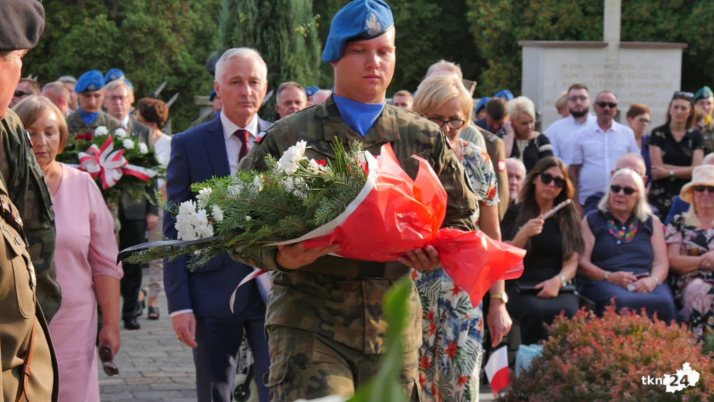 Konecki Wrzesień 2024. Uroczystość pod Pomnikiem Partyzantów [wideo, zdjęcia]