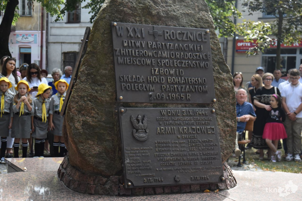 Mieszkańcy Radoszyc upamiętnili 80. rocznicę pacyfikacji miasta [wideo, zdjęcia]