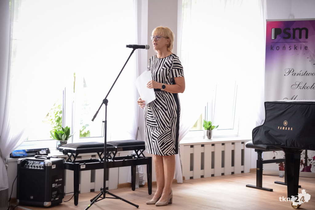 Rozpoczęcie roku szkolnego 2024/2025 w Państwowej Szkole Muzycznej I Stopnia w Końskich [zdjęcia]