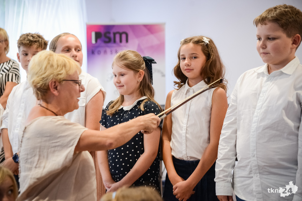 Rozpoczęcie roku szkolnego 2024/2025 w Państwowej Szkole Muzycznej I Stopnia w Końskich [zdjęcia]