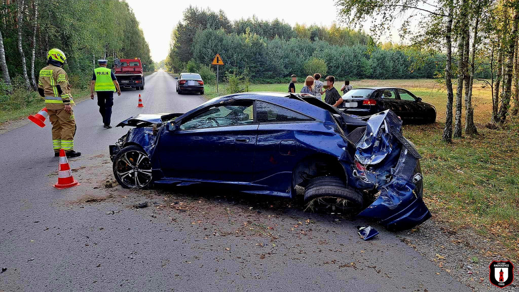 W Mościskach Małych doszło do zdarzenia drogowego [zdjęcia]