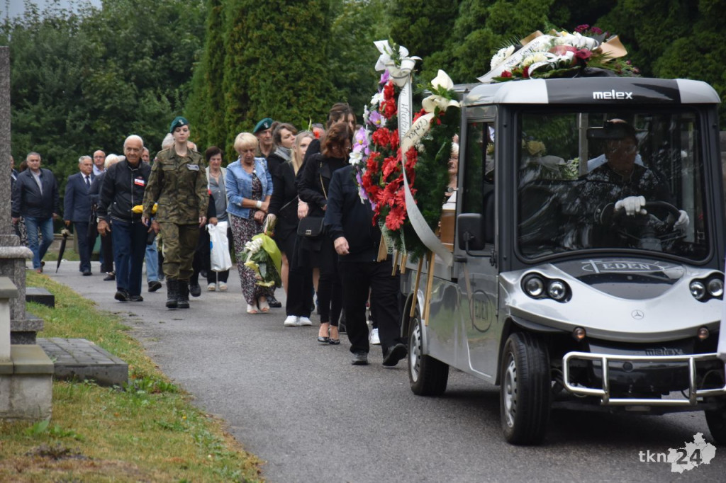 Uroczystość pogrzebowa Stefanii Kulety, kombatantki z Konecczyzny [zdjęcia]