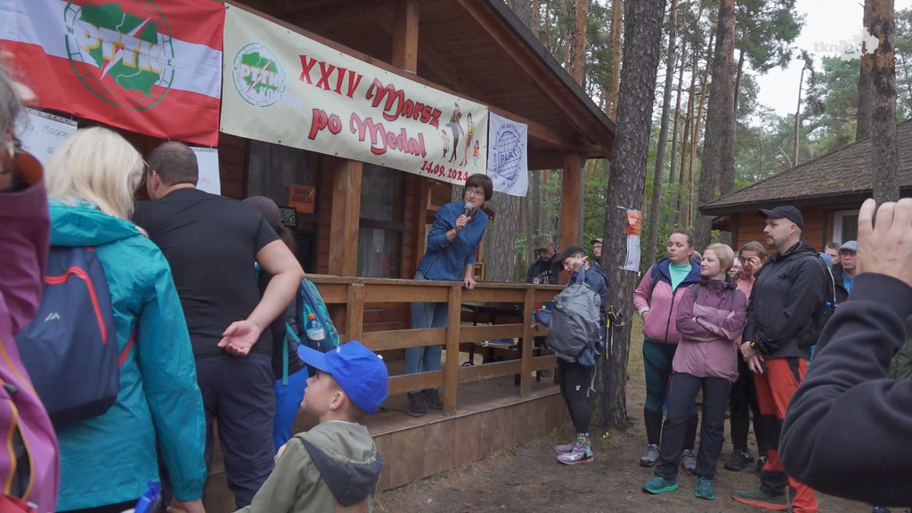 Blisko 150 uczestników na XXIV Marszu po Medal [wideo, zdjęcia]
