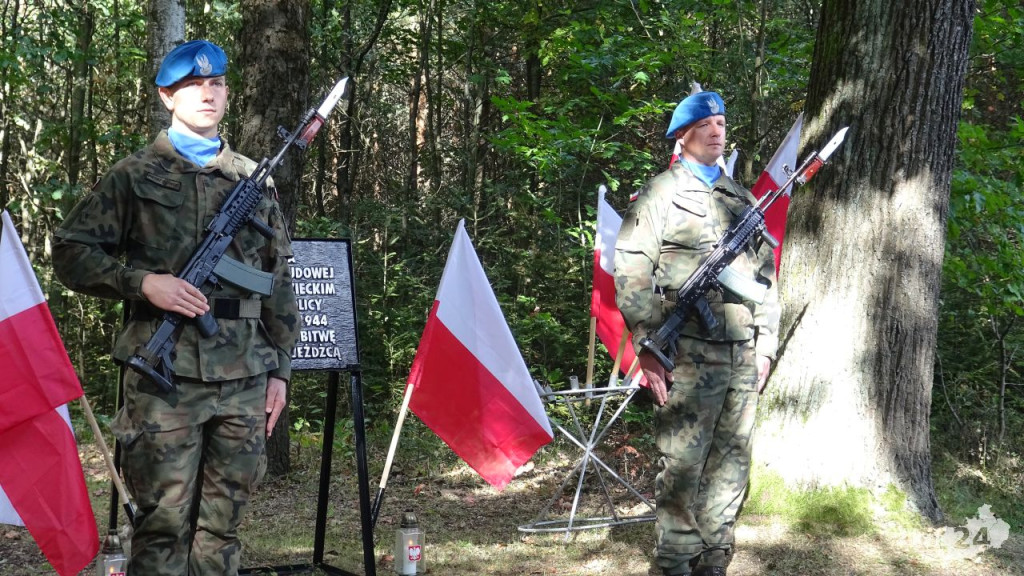 Uczcili pamięć poległych pod Gruszką - Jóźwikowem. Stanęła nowa tablica [wideo, zdjęcia]