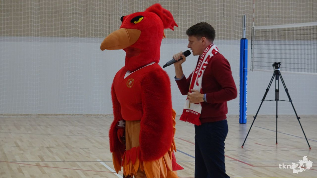 Widzew w Końskich! Znani piłkarze opowiadali młodzieży o klubie [wideo, zdjęcia]