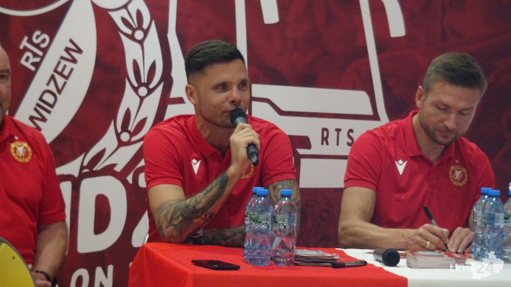 Widzew w Końskich! Znani piłkarze opowiadali młodzieży o klubie [wideo, zdjęcia]
