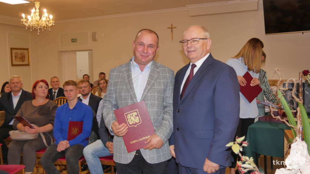 WIDEO: Pożegnanie odchodzących i inauguracja nowej kadencji sołtysów w gminie Końskie