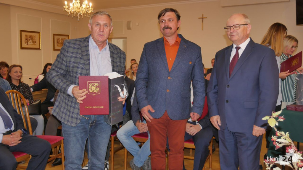 WIDEO: Pożegnanie odchodzących i inauguracja nowej kadencji sołtysów w gminie Końskie