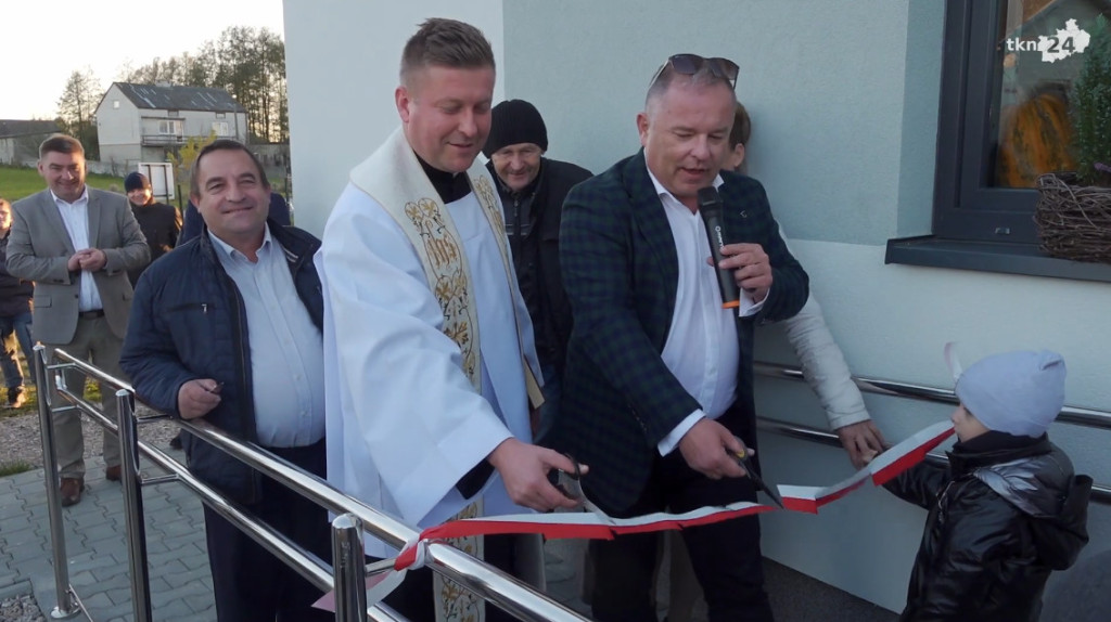 Kolejna nowa świetlica w gminie Radoszyce. Tym razem Grodzisko [wideo, zdjęcia]