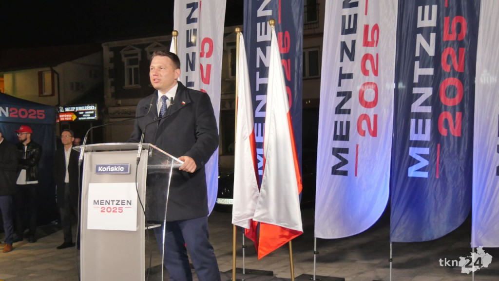 Mentzen w Końskich. Wiele osób przybyło na rynek [wideo, zdjęcia]