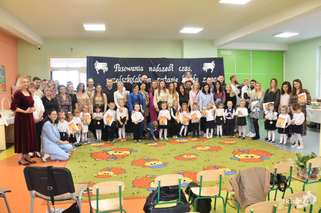 Uroczyste pasowanie przedszkolaków w Smykowie [wideo, zdjęcia]