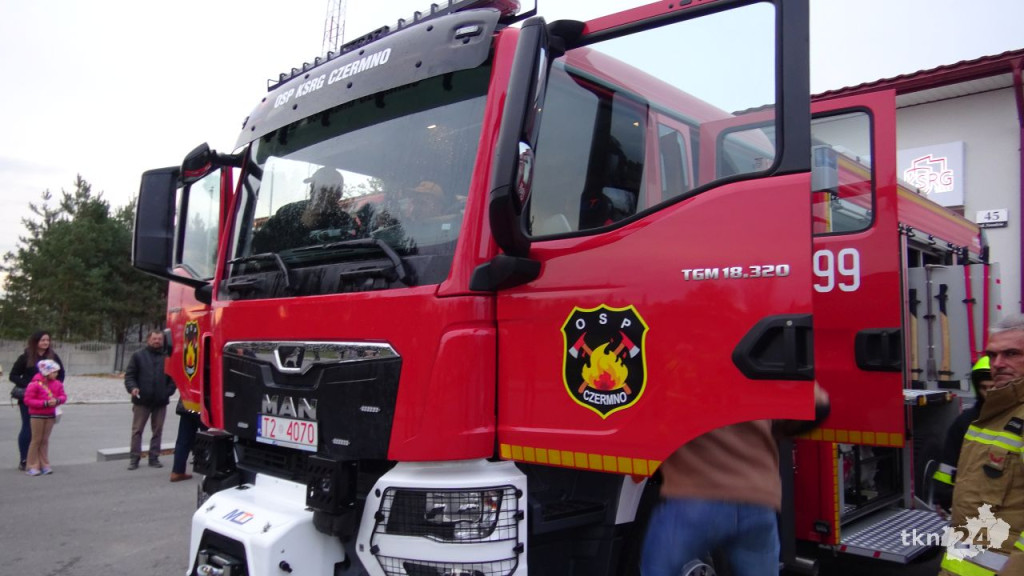 Ciężki MAN jest w już w Czermnie. OSP z nowym wozem! [wideo, zdjęcia]