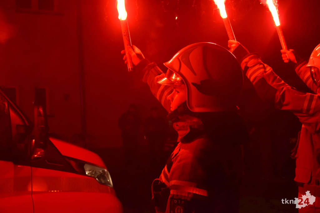 Strażacy z Rudy Malenieckiej uroczyście powitali nowy wóz ratowniczo-gaśniczy [wideo, zdjęcia]