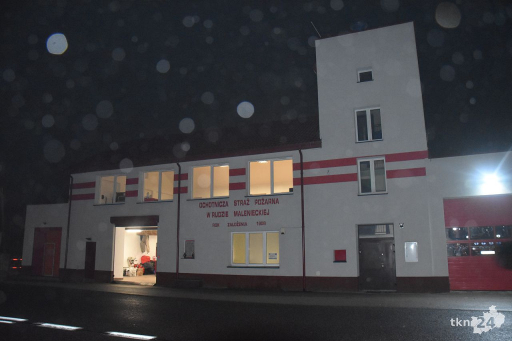 Strażacy z Rudy Malenieckiej uroczyście powitali nowy wóz ratowniczo-gaśniczy [wideo, zdjęcia]