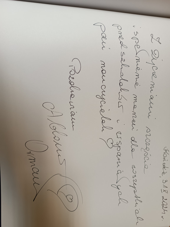 Aktorka Aldona Orman spotkała się z przedszkolakami [zdjęcia]