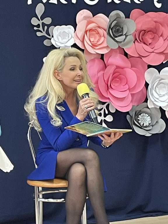 Aktorka Aldona Orman spotkała się z przedszkolakami [zdjęcia]
