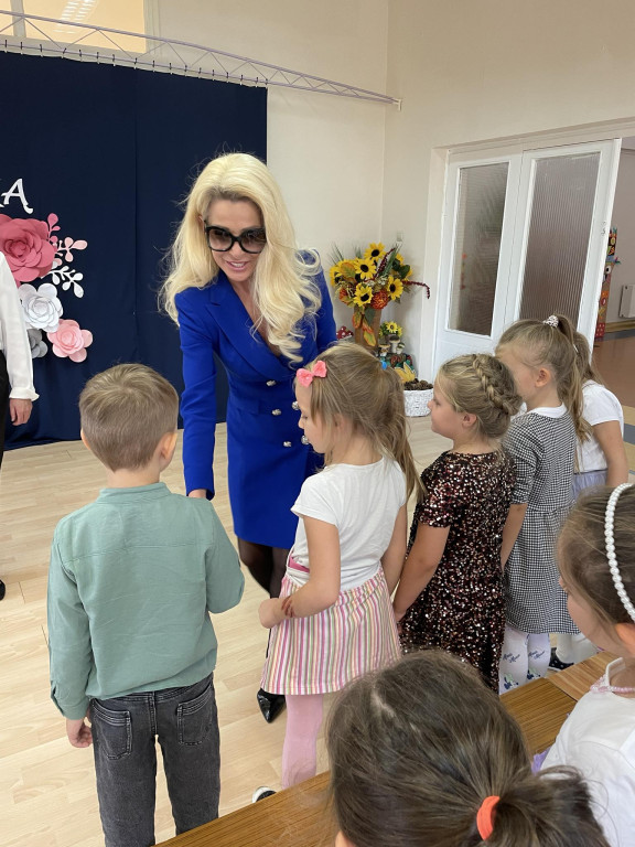 Aktorka Aldona Orman spotkała się z przedszkolakami [zdjęcia]