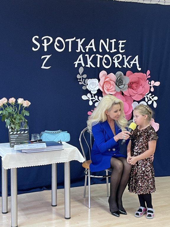 Aktorka Aldona Orman spotkała się z przedszkolakami [zdjęcia]