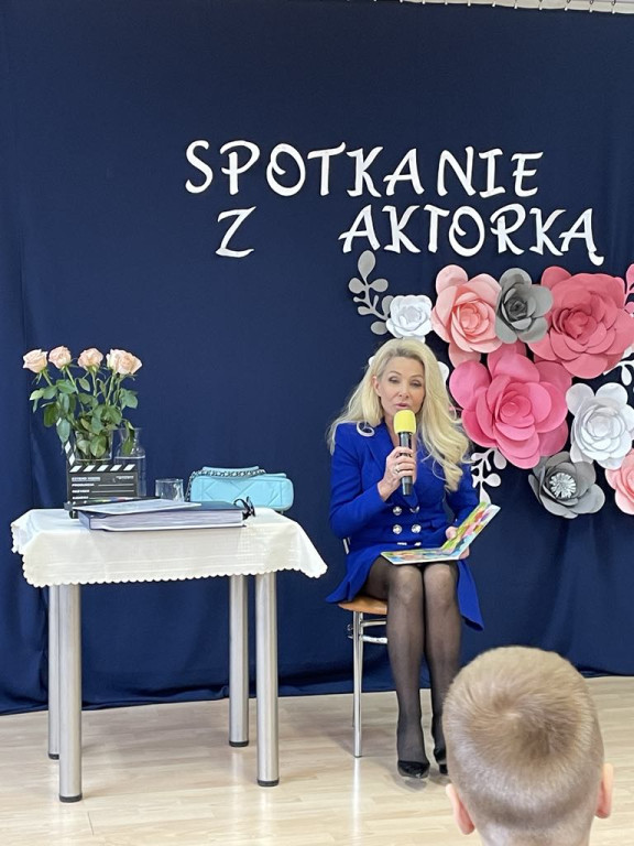 Aktorka Aldona Orman spotkała się z przedszkolakami [zdjęcia]