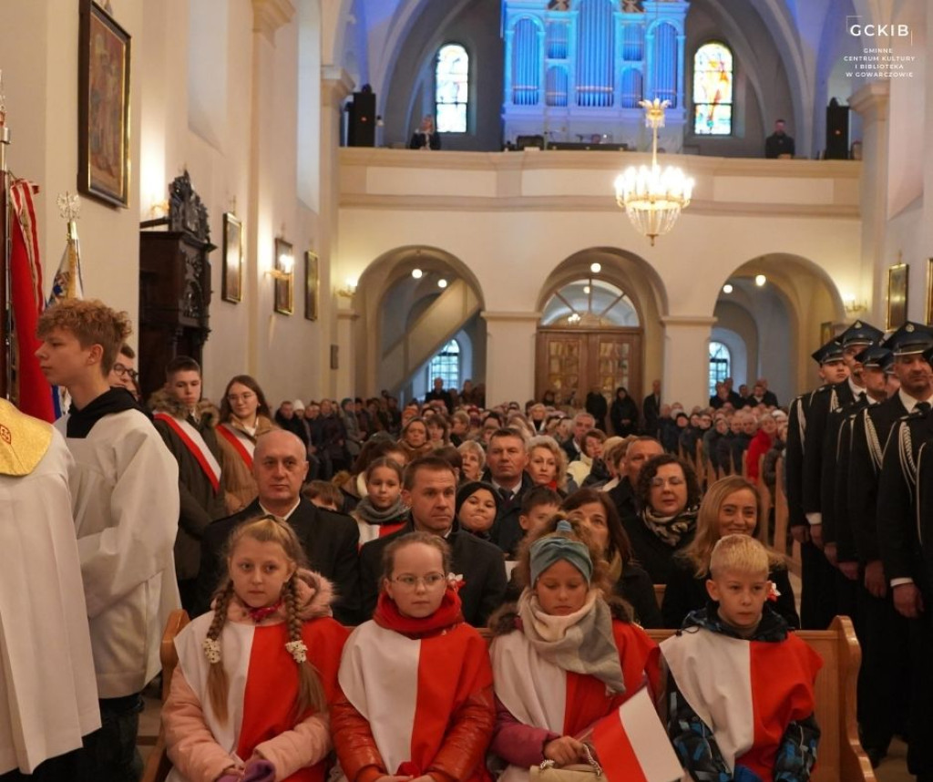 Uroczyste obchody Święta Niepodległości w gminie Gowarczów [zdjęcia]