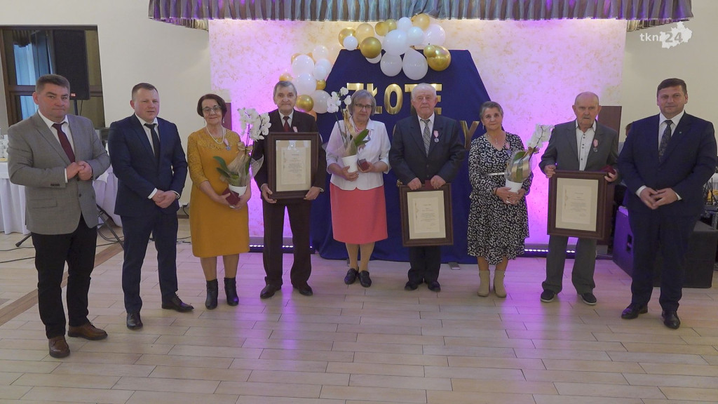37 par z gminy Radoszyce świętowało złoty jubileusz [wideo, zdjęcia]
