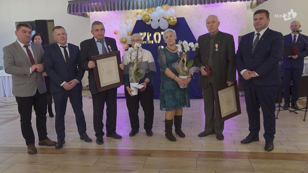 37 par z gminy Radoszyce świętowało złoty jubileusz [wideo, zdjęcia]