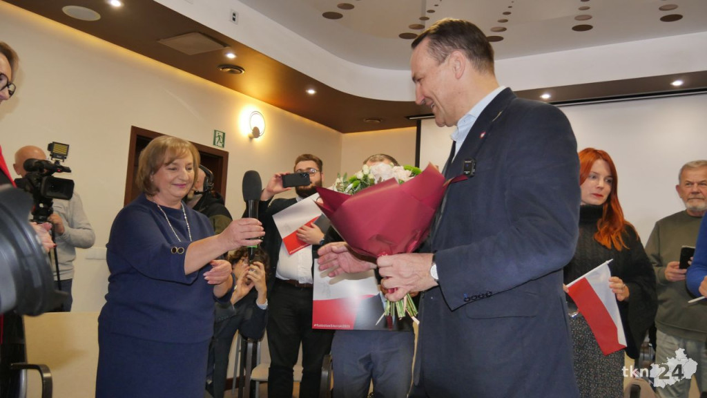 Radosław Sikorski w Końskich. O Polsce powiatowej, prawach kobiet i sytuacji międzynarodowej [WIDEO, zdjęcia]