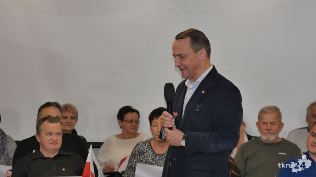 Radosław Sikorski w Końskich. O Polsce powiatowej, prawach kobiet i sytuacji międzynarodowej [WIDEO, zdjęcia]
