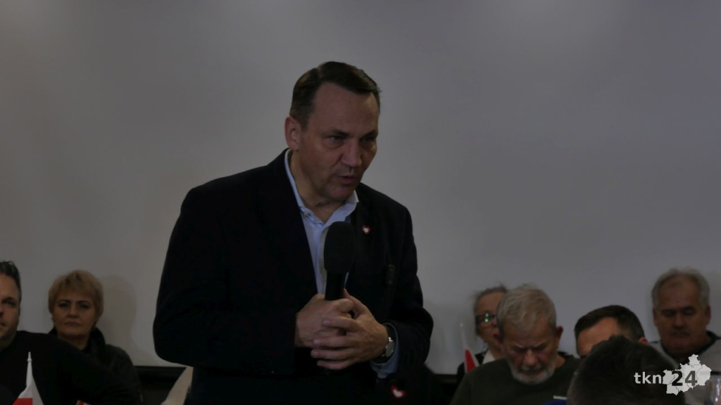 Radosław Sikorski w Końskich. O Polsce powiatowej, prawach kobiet i sytuacji międzynarodowej [WIDEO, zdjęcia]