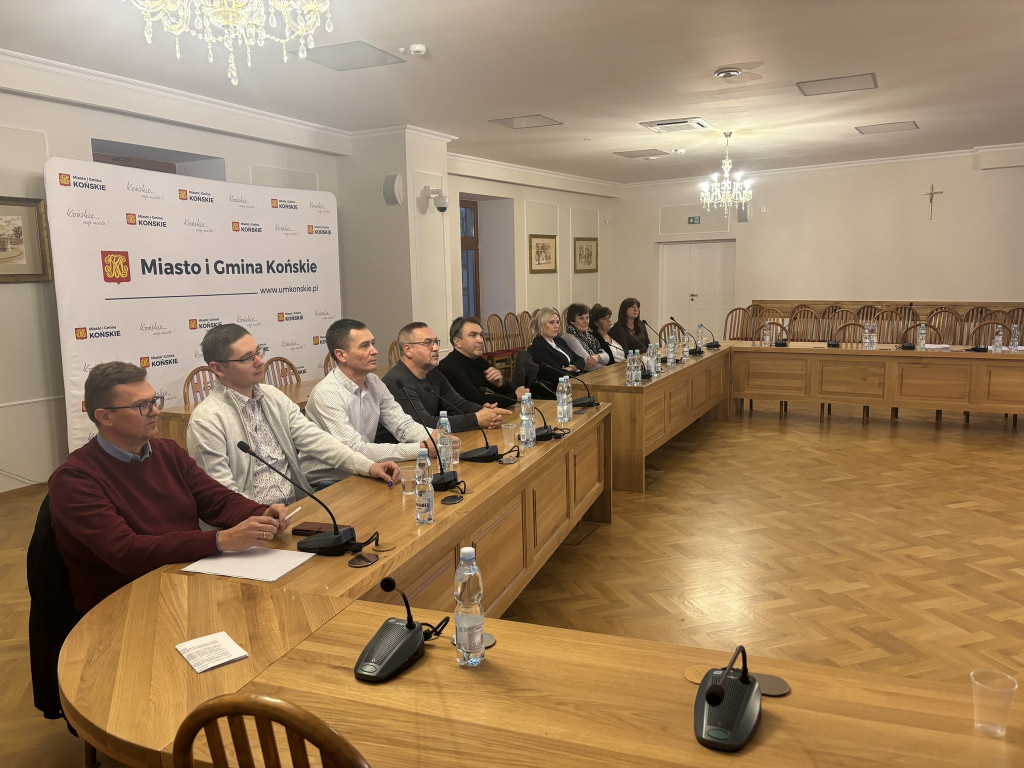 Pierwsze spotkanie Komitetu Rewitalizacji Miasta i Gminy Końskie [zdjęcia]