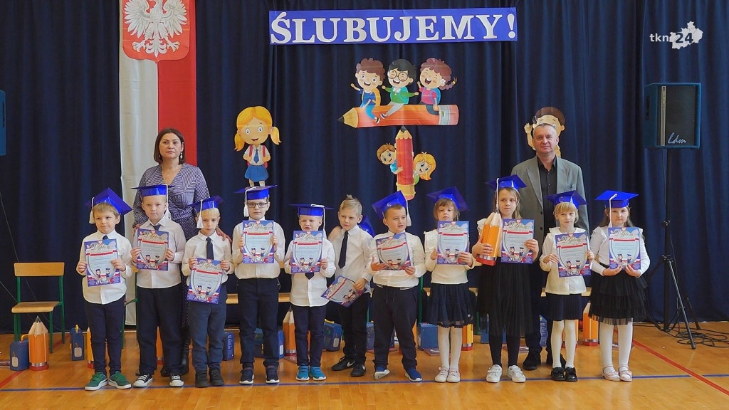 Kazanów: Ślubowanie na ucznia [wideo, zdjęcia]