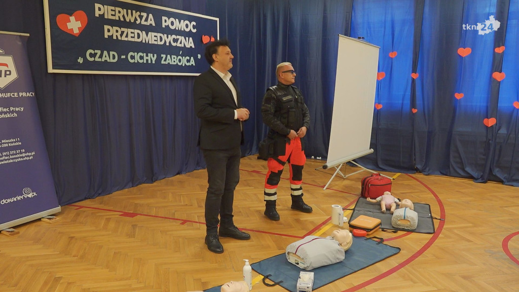 Dzień z profilaktyką w ZSP 2 Końskie. Były warsztaty i ewakuacja [wideo, zdjęcia]