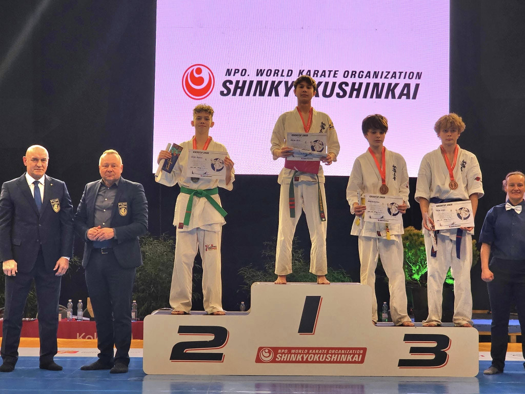Koneccy karatecy z medalami na Kokoro Cup Juniors [zdjęcia]