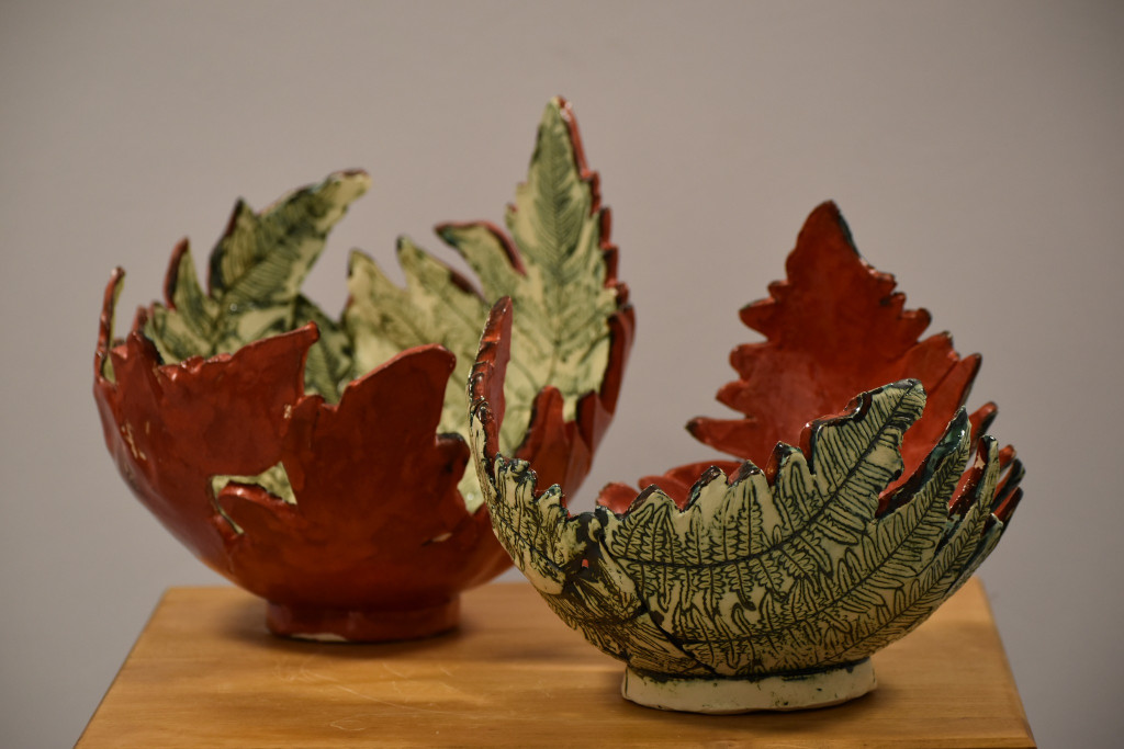 Agnieszka Kloczkowska zaprezentowała batik i ceramikę [wideo, zdjęcia]