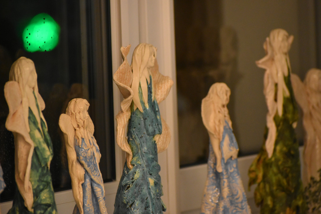 Agnieszka Kloczkowska zaprezentowała batik i ceramikę [wideo, zdjęcia]