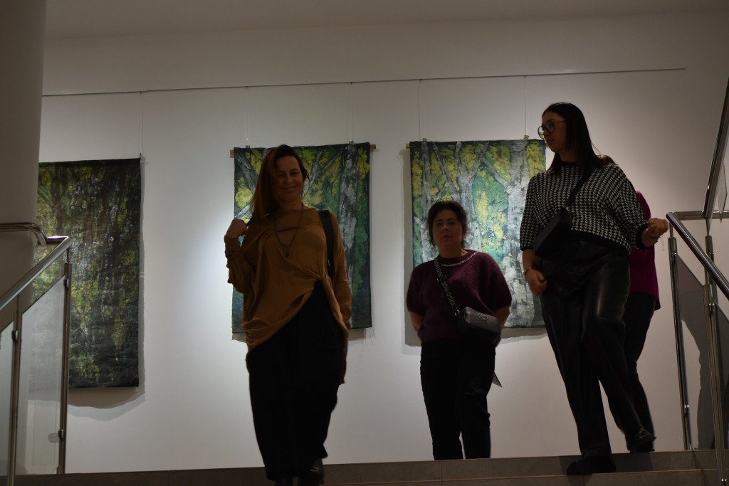 Agnieszka Kloczkowska zaprezentowała batik i ceramikę [wideo, zdjęcia]