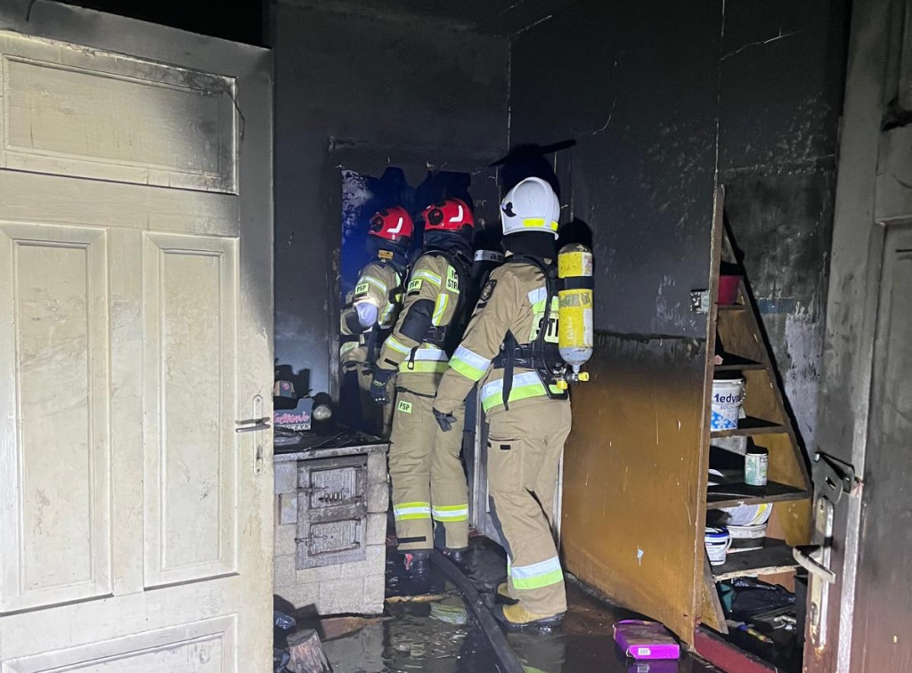 Kolejna śmierć w ogniu. Tragedia w Czermnie [zdjęcia]