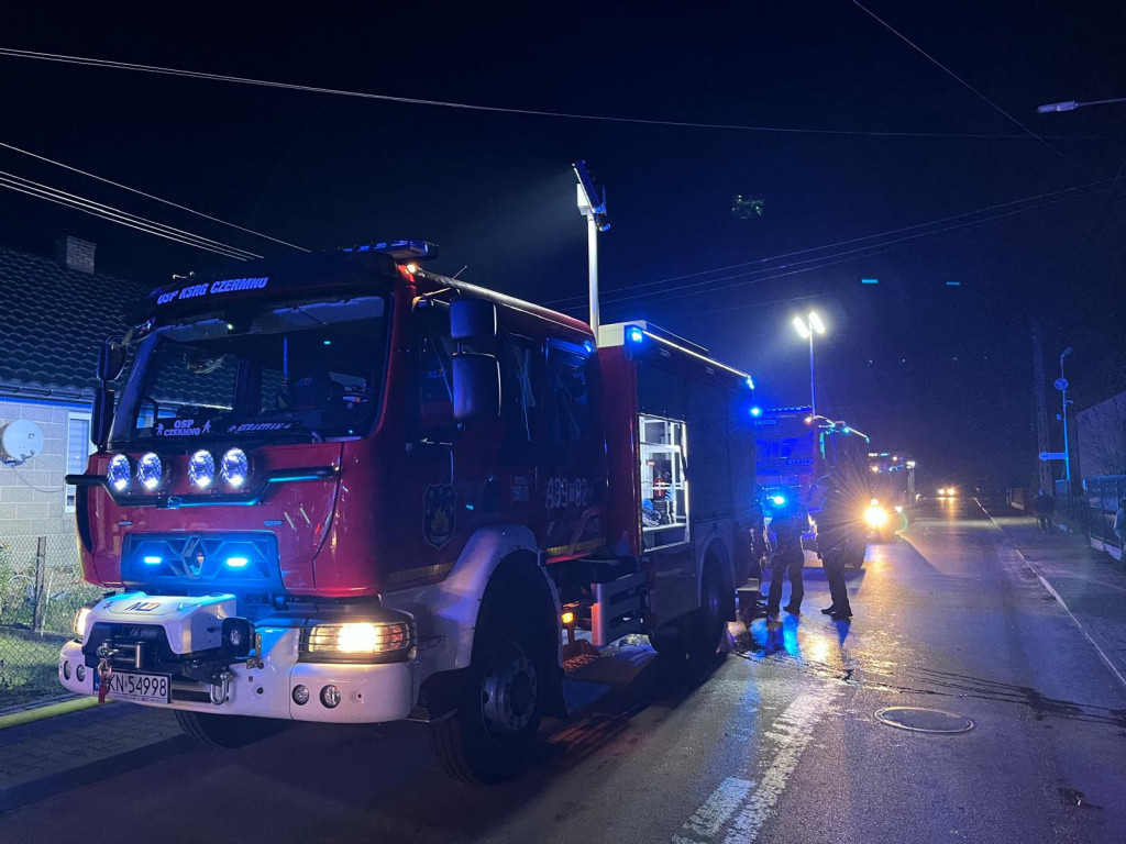 Kolejna śmierć w ogniu. Tragedia w Czermnie [zdjęcia]