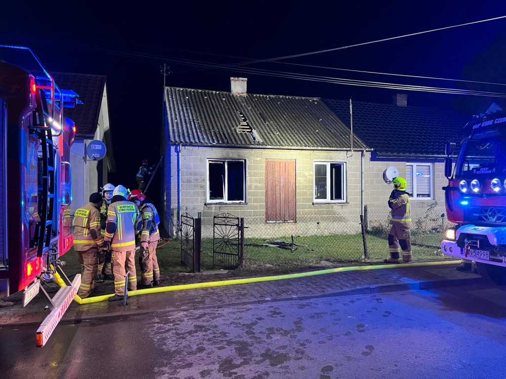 Kolejna śmierć w ogniu. Tragedia w Czermnie [zdjęcia]