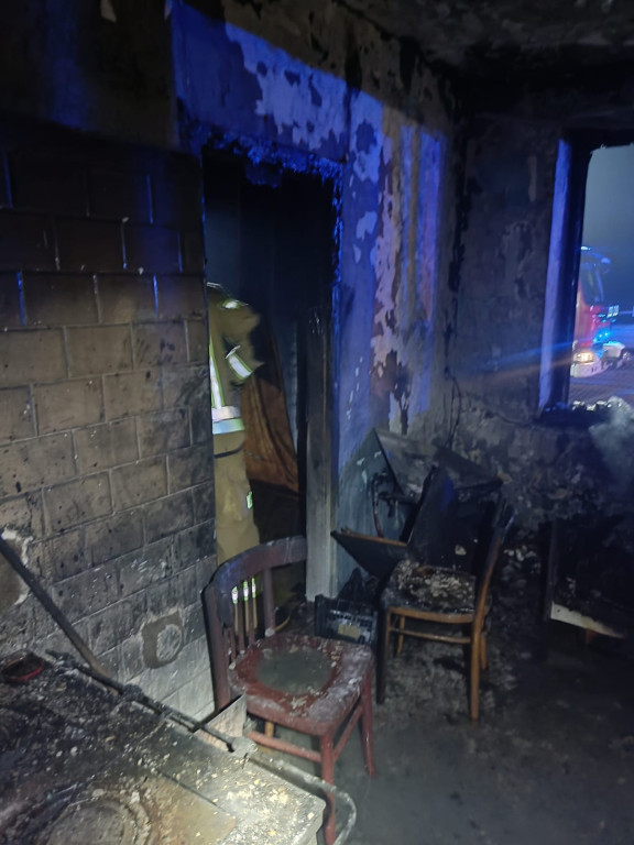 Kolejna śmierć w ogniu. Tragedia w Czermnie [zdjęcia]