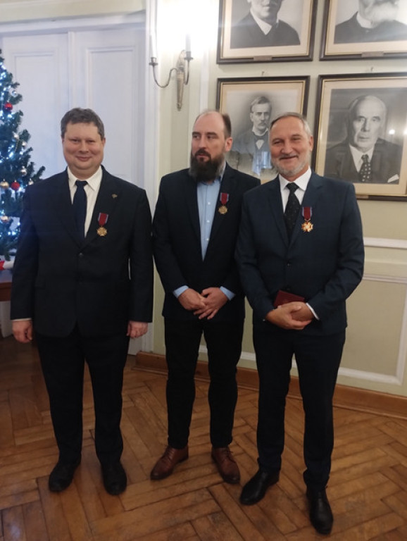 Wojciech Pasek ze Złotym Krzyżem Zasługi [zdjęcia]