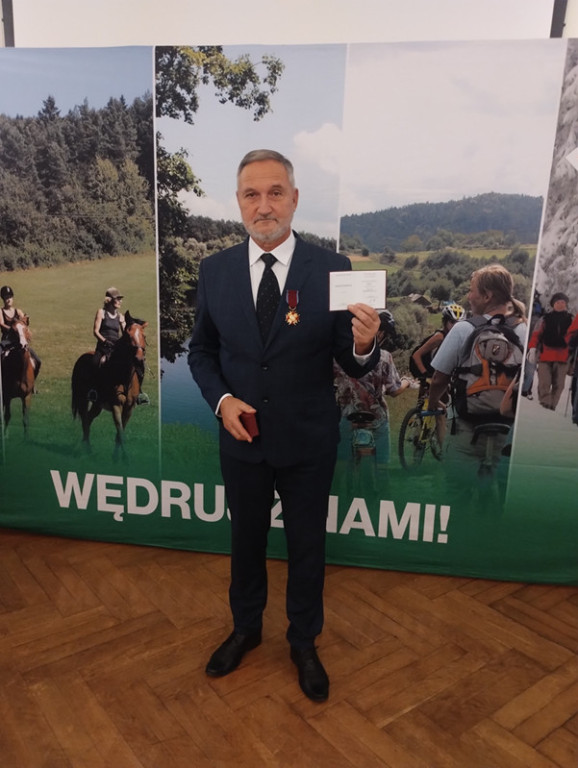 Wojciech Pasek ze Złotym Krzyżem Zasługi [zdjęcia]