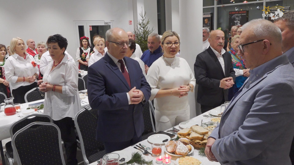 Wigilia Kół Gospodyń. 130 osób świętowało w KCK-u [wideo, zdjęcia]