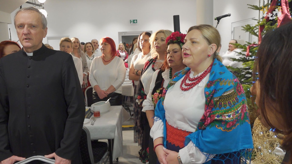 Wigilia Kół Gospodyń. 130 osób świętowało w KCK-u [wideo, zdjęcia]
