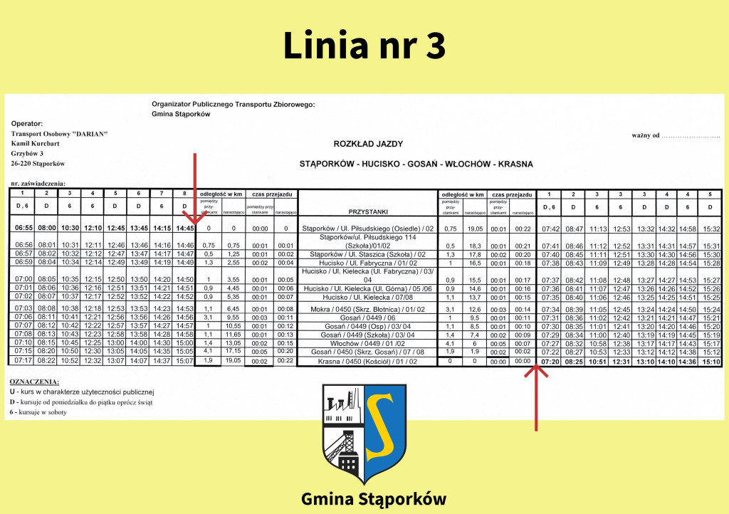 Stąporków rozwija transport zbiorowy. Publikujemy rozkłady jazdy