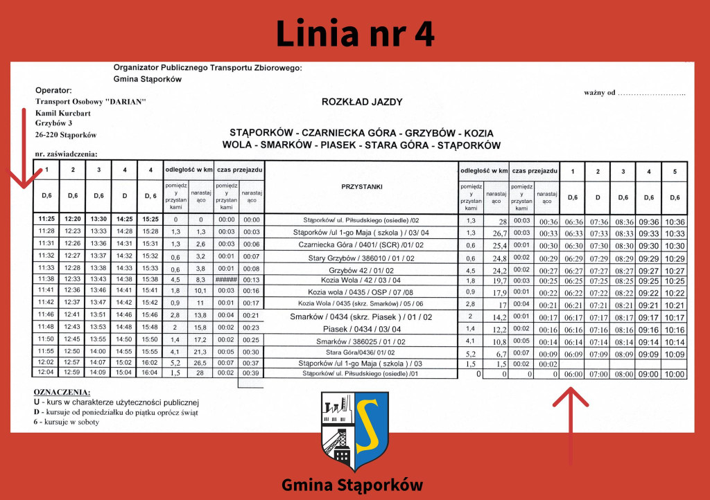 Stąporków rozwija transport zbiorowy. Publikujemy rozkłady jazdy
