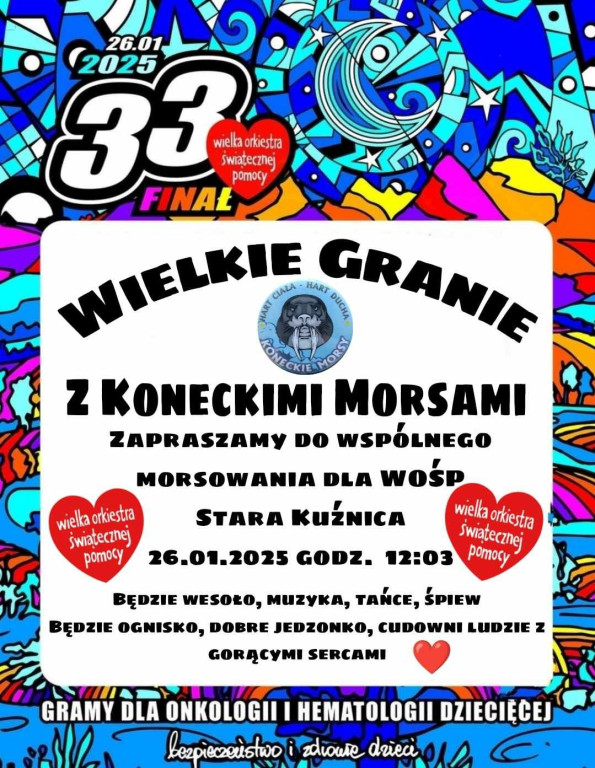 33. Finał WOŚP w powiecie koneckim. KOMPENDIUM