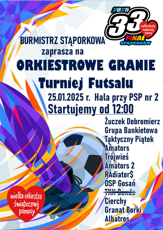 33. Finał WOŚP w powiecie koneckim. KOMPENDIUM